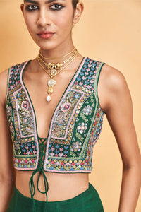 Evergreen Paradise Skirt Set