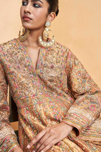 Magic Of The Gleaming Sunrays Sharara Set