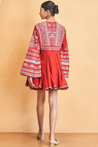 Spirit Of The Forest Dress - Red
