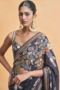Whisper Of The Wildforest Saree Set