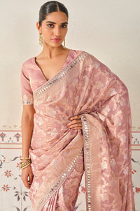 Nalina Silk Saree - Blush