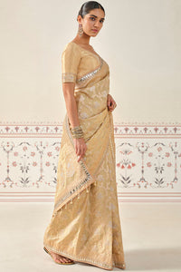 Nalina Silk Saree - Gold