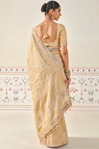 Nalina Silk Saree - Gold