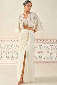 Mesnata Embroidered Skirt Set