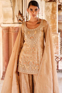 Nahiza Embroidered Sharara Set