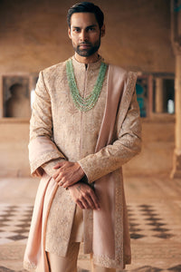 Zimraan Hand-embroidered Silk Sherwani