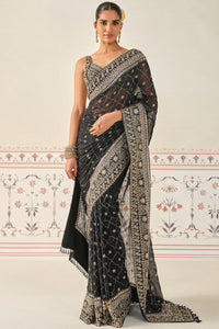 Anushna Georgette Saree