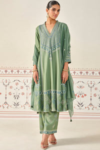 Anedya Silk Suit Set