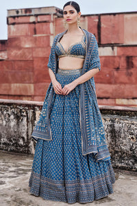 Abjini Lehenga Set