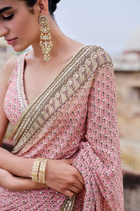 Alara Printed Georgette Saree