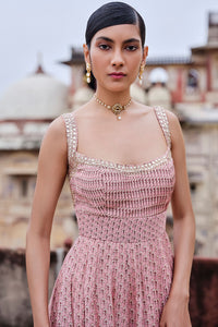 Alara Printed Mul Gown