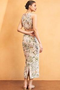 Into The Tropics Pichhwai Skirt Set