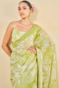 From The Tropics Georgette Saree