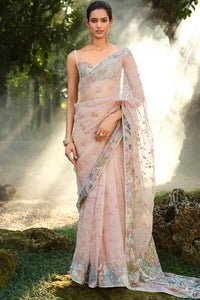 Bluma Embroidered Silk Saree