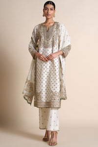 Ainara Gota Patti Silk Suit Set