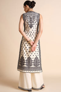 Sawsan Embroidered Mul Tabard Set