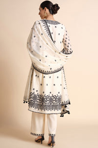 Sawsan Embroidered Mul Suit Set