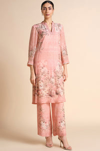 Vanisa Kurta Set - Blush
