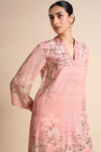 Vanisa Kurta Set - Blush