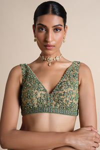Grassland Embroidered Choli
