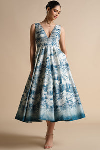 Shahma Sequin Silk Dress