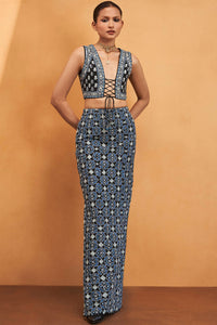 Symphony Of Blooms Skirt Set