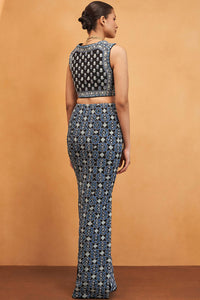 Symphony Of Blooms Skirt Set