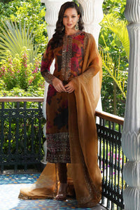 Mustard Floral Kurti Set