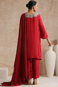 Anvi Kurta Set Red