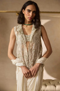 Astra Jacket & Saree Set