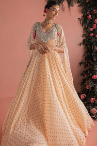 Rimza Skirt & Cape Set