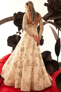Ivory Embroidered Anarkali