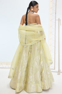 Sylvie Lehenga Set Pistachio