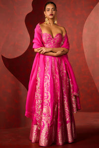 Forget Me Not Lehenga Pink