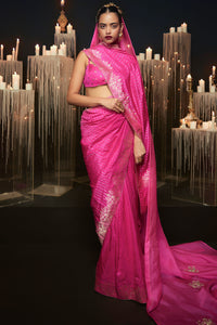 Femme Fatale Saree Pink