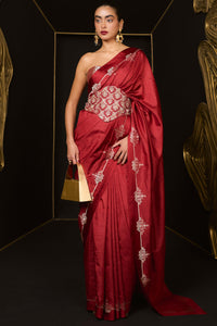 Siren Saree Red