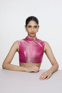 Handwoven Hot Pink Blouse