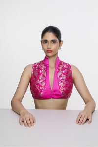 Handwoven Roseate Blouse