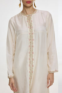 Handwoven White Kurta Set