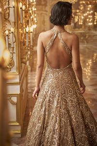 Gold Sequin Gown