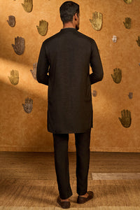Black Crane Dawn Kurta Set