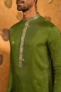 Olive Zen Kurta Set