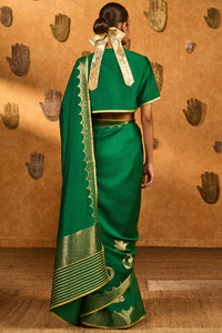 Green Coco Groove Saree