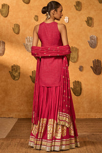 Raspberry Moonfish Skirt Set