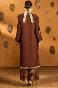 Sepia Cherry Vine Kurta Set RTS