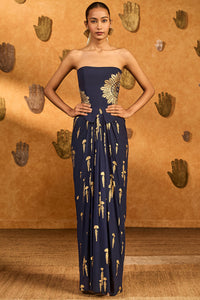 Navy Blue Cherry Vine Fusion Set