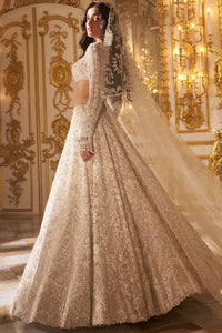 Ivory Floral Lehenga Set