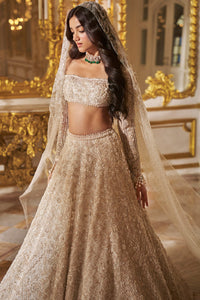 Ivory Floral Lehenga Set