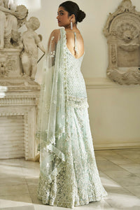 Mint Green Three-Dimensional Sharara Set