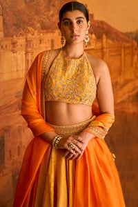 Kasundi Lehenga Set